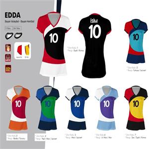 Edda Yeni Nesil Dijital  Bayan  Hentbol Forması