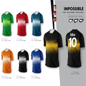 İmpossible Yeni Nesil Dijital Erkek Forması