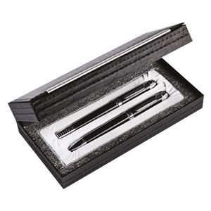 Deri Kutulu Ikili Kalem Seti