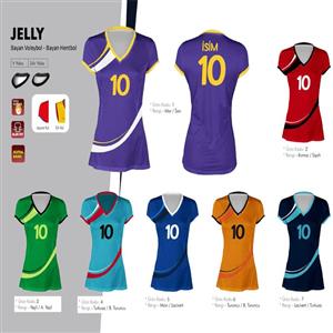 Jelly Yeni Nesil Dijital  Bayan  Hentbol Forması
