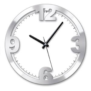 Alüminyum Çerçeve Duvar Saati