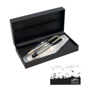 Kabartmali Metal Kalem Seti