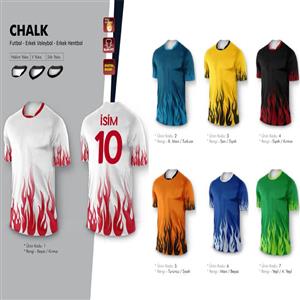 Chalk  Yeni Nesil Dijital  Erkek  Hentbol Forması