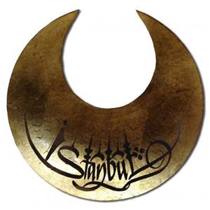 HY004 - Dövme Bakır Hilal Antik Altın Sarı