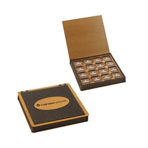 Logolu Ahşap Kutu 500 gr