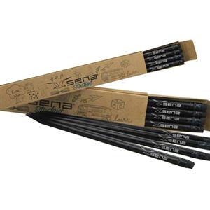 Siyah Latali Kursun Kalem Seti