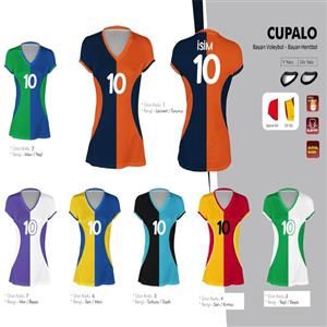 Cupalo   Yeni Nesil Dijital Bayan Voleybol Forması