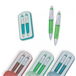 Deri Kutulu Ikili Kalem Seti