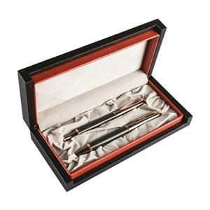 Deri Kutulu Ikili Kalem Seti