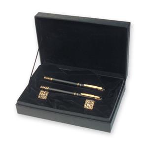 Kol Dügmeli Metal Kalem Seti