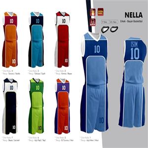 Nella Yeni Nesil Dijital Basketbol Forması