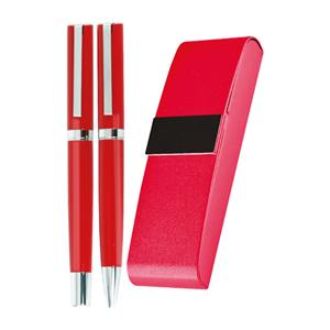 Deri Kutulu Ikili Kalem Seti