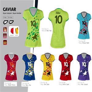 Caviar Yeni Nesil Dijital Bayan Voleybol Forması