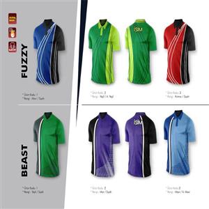 Fuzzy / Beast Yeni Nesil Dijital Badminton Forması