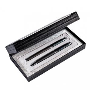 Deri Kutulu Ikili Kalem Seti