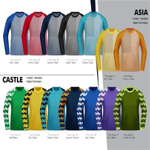 Asia/Castle Yeni Nesil Dijital Erkek Forması