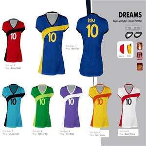 Dreams Yeni Nesil Dijital  Bayan  Hentbol Forması