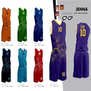 Jenna Yeni Nesil Dijital Basketbol Forması