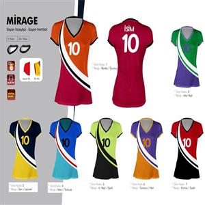 Mirage Yeni Nesil Dijital  Bayan  Hentbol Forması