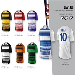 Swiss Yeni Nesil Dijital Erkek Hentbol  Forması